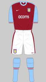 aston villa 2009-10 home kit