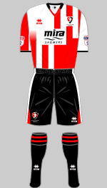 cheltenham town fc 2016-17 1st kit