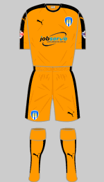 colchester utd 2015-16 change kit