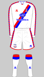 crystal palace 2008-09 kit