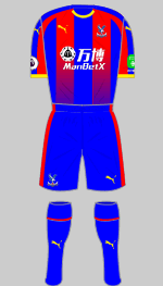 crystal palace fc 2018-19 1st kit