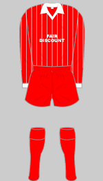 kidderminster harriers 1983-84 kit