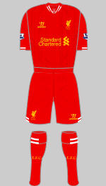 liverpool fc 2013-14 home kit