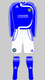 macclesfield town 2008-09 home kit