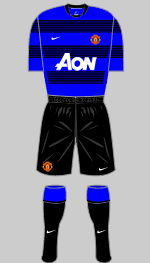 manchester united fc 2011-12 away kit