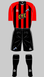 millwall 2009-10 away kit 