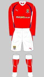 morecambe 2008-09 home kit