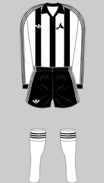 notts county 1977-78 kit