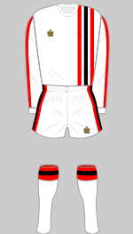 Clydebank fc 1975-77 kit