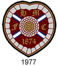 heart of midlothian crest 1977