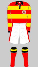 Partick Thistle 1946-47 kit