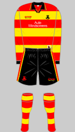 Partick Thistle 1998-99 kit