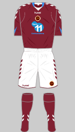 stenhousemuir fc 2011-12 home kit