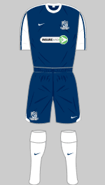 southend united 2009-10 home kit