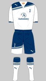 spurs 2010-11 home kit