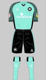 walsall fc 2019-2020 3rd kit