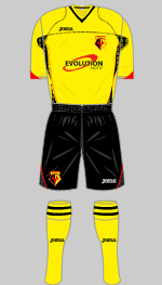 watford 2009-2010 home kit