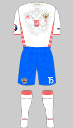 russia euro 2016 change kit v wales