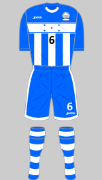 honduras 2012 olympics football kit