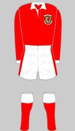 wales 1955 kit